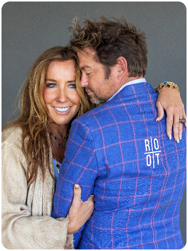 Dr. Christina Rahm and Clayton Thomas